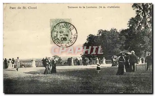 Parc de Saint Cloud Cartes postales Terrasse de la Lanterne (94m d&#39altitude)