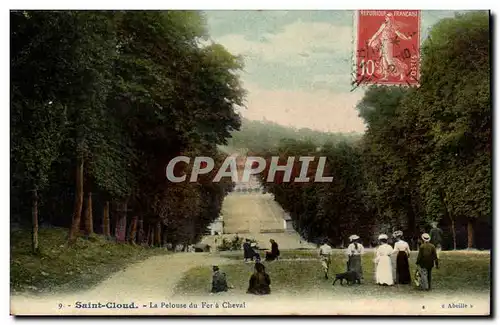 Saint Cloud Cartes postales La pelouse du fer a cheval