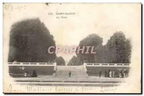 Saint Cloud Cartes postales Le parc