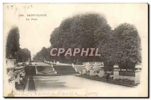 Saint Cloud Cartes postales Le parc