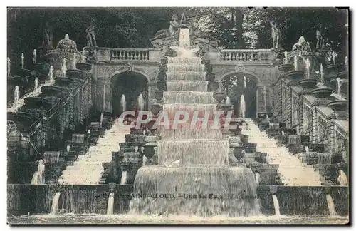 Saint Cloud Ansichtskarte AK Grandes eaux La cascade