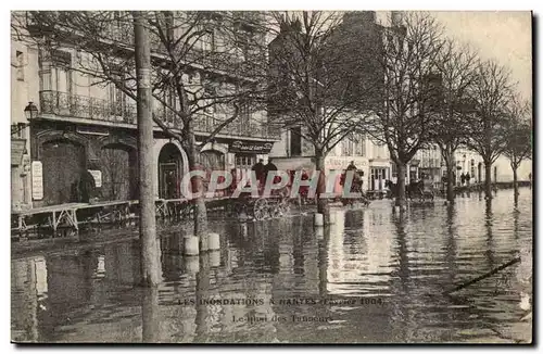 Nantes Cartes postales Inondations de fevrier 1904 Le quai des tanneurs