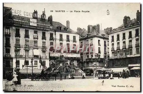 Nantes Ansichtskarte AK La place royale