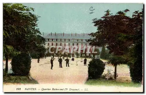 Nantes Cartes postales Quartier Richemont (3eme Dragons)