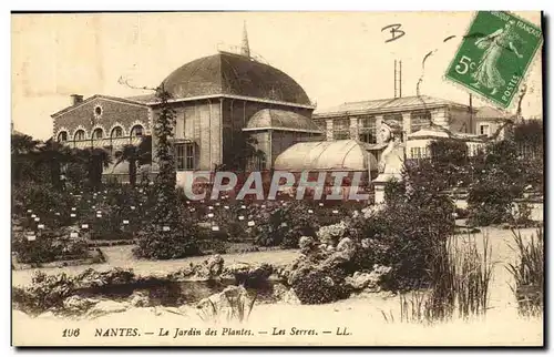 Nantes Ansichtskarte AK Le jardin des plantes