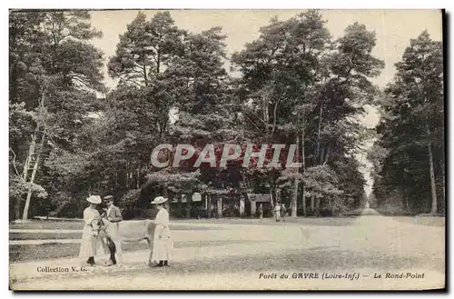 Cartes postales Foret du Gavre Le rond point