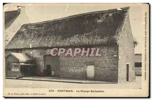 Cartes postales Pontmain La grange Barbedette