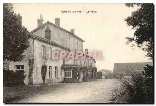 Cartes postales Persac Le peux