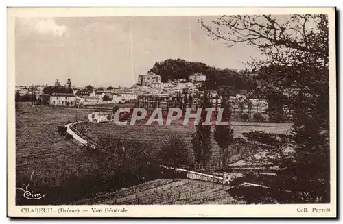 Cartes postales Chabeuil Vue generale