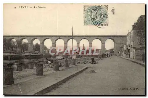 Ansichtskarte AK Laval le viaduc