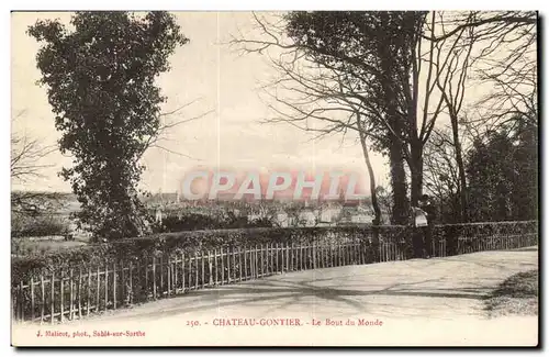 Cartes postales Chateau Gontier Le bout du monde