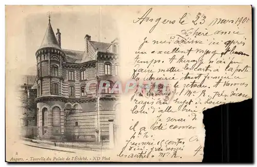 Cartes postales Angers Tourelle du palais de l&#39eveche