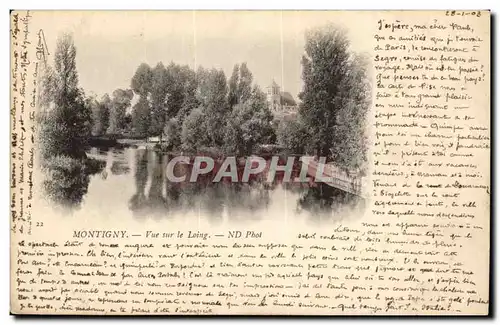 Cartes postales Montigny Vue sur le Loing