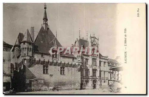 Cartes postales Saumur Hotel de ville