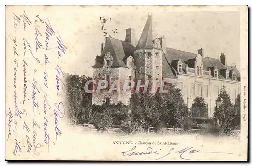 Andigne Cartes postales Chateau de Saint Henis