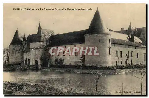 Ecuille Cartes postales Plessis Bourre Facade principale