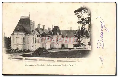 Chateau de la Blanchate Ansichtskarte AK Sainte Jeanne d Andigne