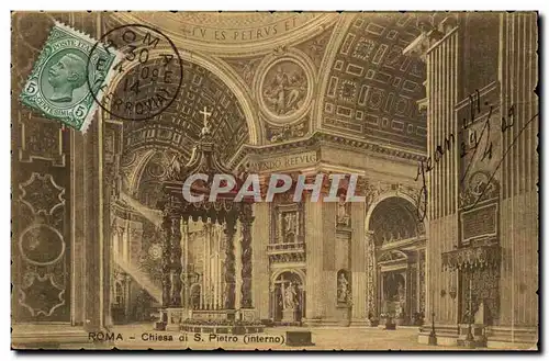 Italie Italia Roma Cartes postales Chiesa di Pietro