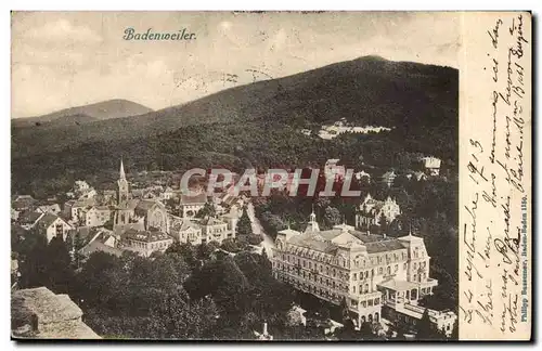 Allemagne Cartes postales Badenweiler