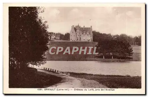 Orvault Cartes postales Chateau du Lore pris de l avenue