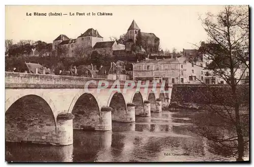 Le Blanc Cartes postales LE pont et le chateau