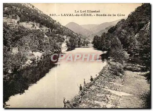 Laval de Cere Cartes postales Bords de la Cere