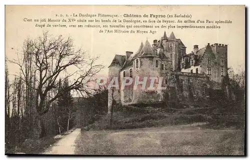 La Dordogne Cartes postales Chateau de Fayrac (en sarladais)