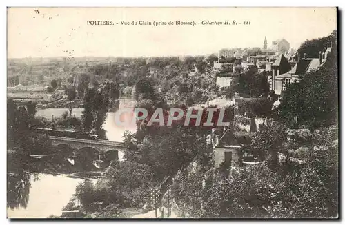 Poitiers Cartes postales Vue du Clain (prise de Blossac)