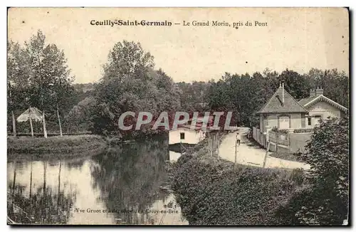 Couilly St Germain Cartes postales le grand Morin pris du pont