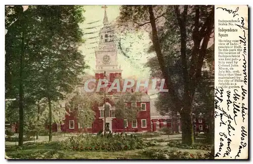 etats Unis Philadelphia Independance square