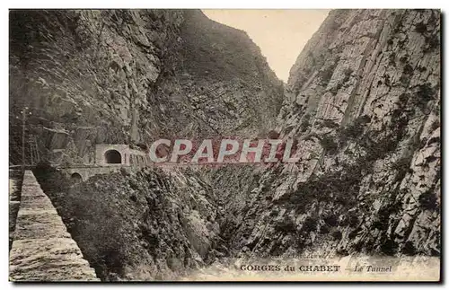 Gorges du chabet Ansichtskarte AK Le tunnel