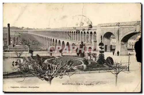 Montpellier Cartes postales Aqueduc