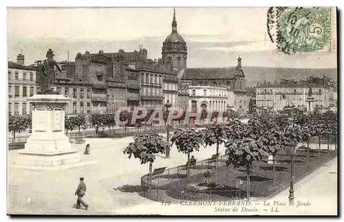 Clermont Ferrand Cartes postales La place de Jaude Statue de Desaix