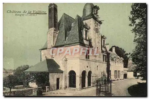 Cartes postales Chateau de la Valliere Rougny