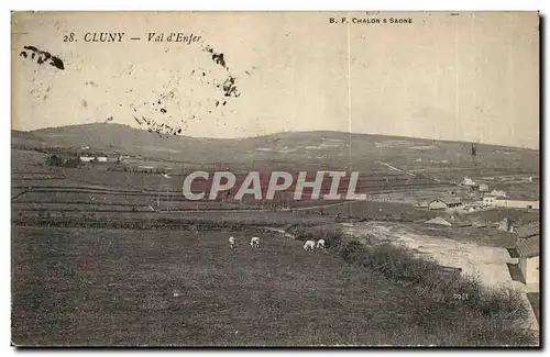 Cluny Cartes postales Val d&#39enfer