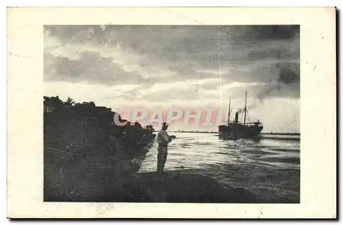 Cartes postales Bateau marchand