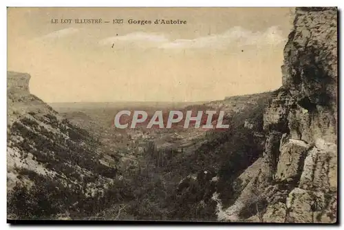 Cartes postales Gorges d'Autoire