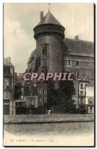 Laval Cartes postales Le chateau