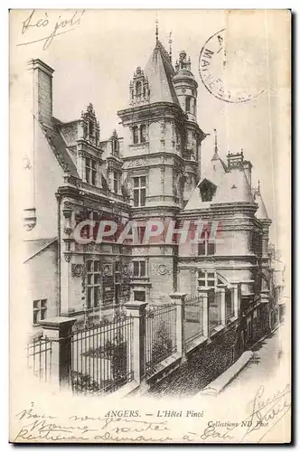 Angers Cartes postales L&#39hotel Pince