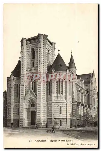 Angers Ansichtskarte AK Eglise Notre Dame