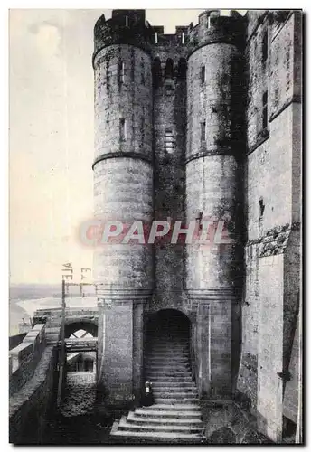 Mont Saint Michel Cartes postales Le chateau