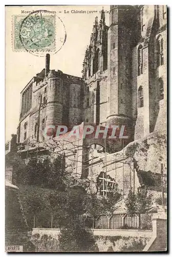 Mont Saint Michel Cartes postales Le Chatelet