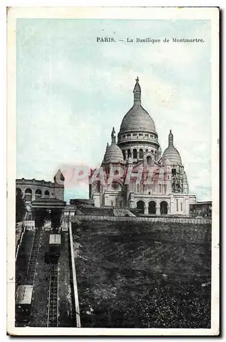Paris 18eme Ansichtskarte AK Basilique du Sacre Coeur Montmartre