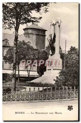 Rodez Ansichtskarte AK Le monument aux morts