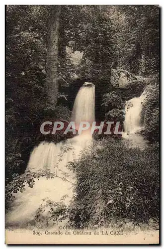 Gorgs du Tarn Cartes postales Cascade du chateau de la Caze