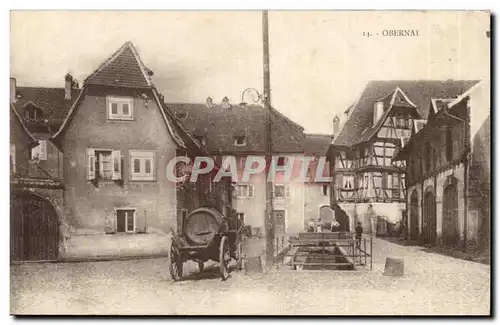 Obernai--Tonneau-cheval -Ansichtskarte AK