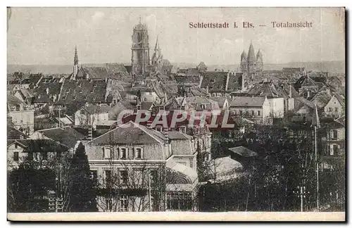 Schlettstadt-Totalansicht -Cartes postales