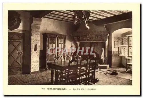 Haut Koenigsourg- La Chambre Lorraine-Cartes postales