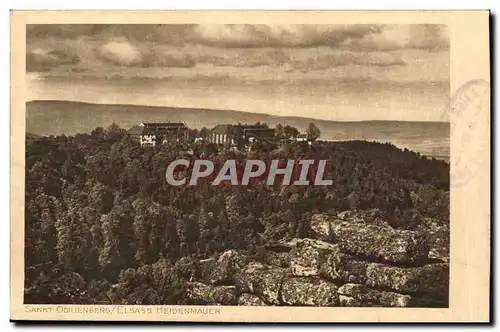 Saint Odile- Saint Odilienberg- Heidenmauer-Cartes postales