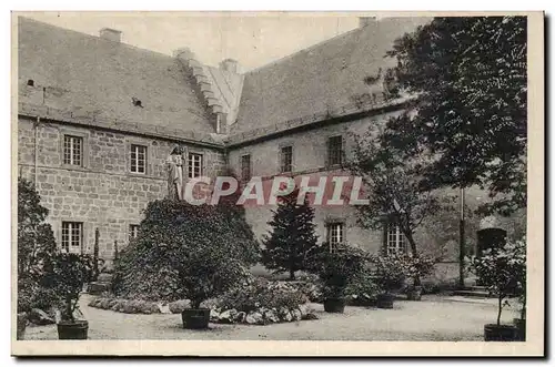 Saint-Odile- St Odilienberg-Odilienhof- La cour du couvnt-Ansichtskarte AK